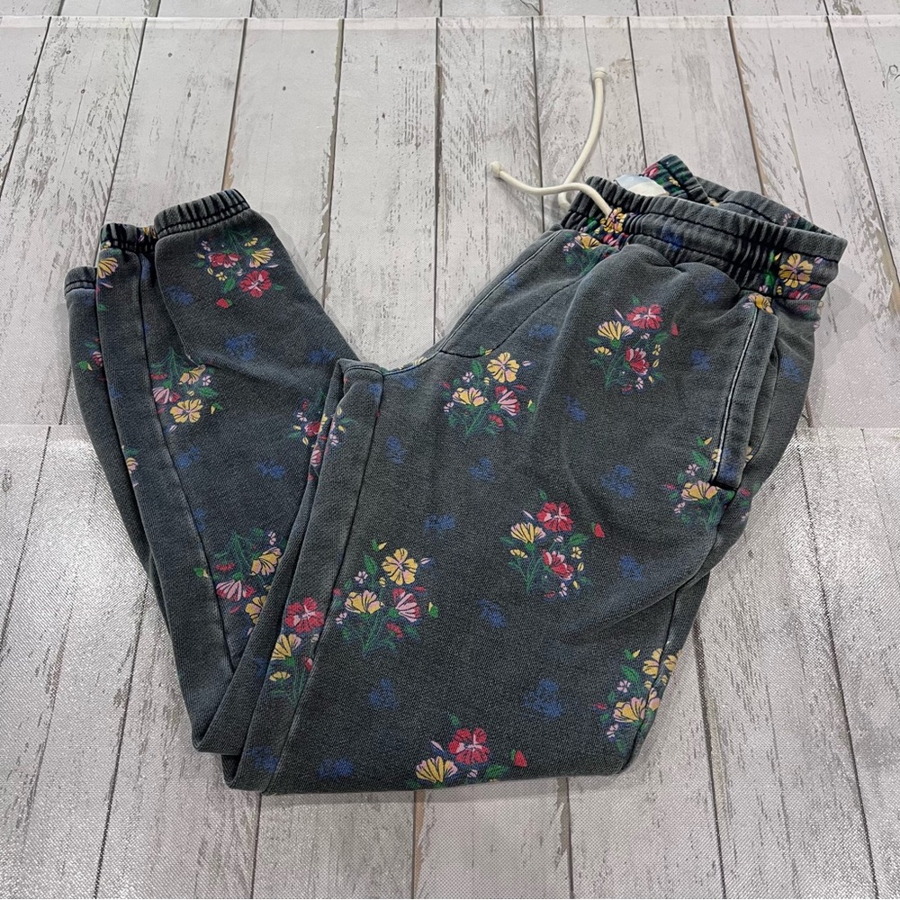 Kith Begonia Floral Williams I Sweatpant 'Nocturnal' Sz XS